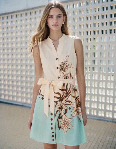 apricot & light blue(a30610) / extra x2 small (xxs)