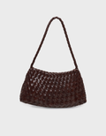 Crescent Woven Shoulder Bag