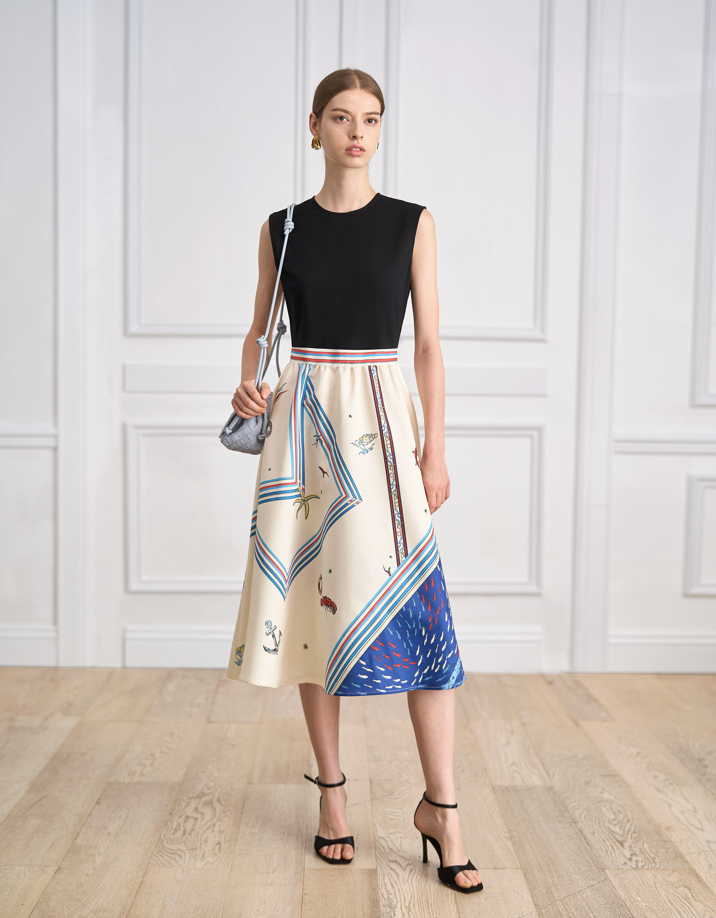 black & blue print(a30904)