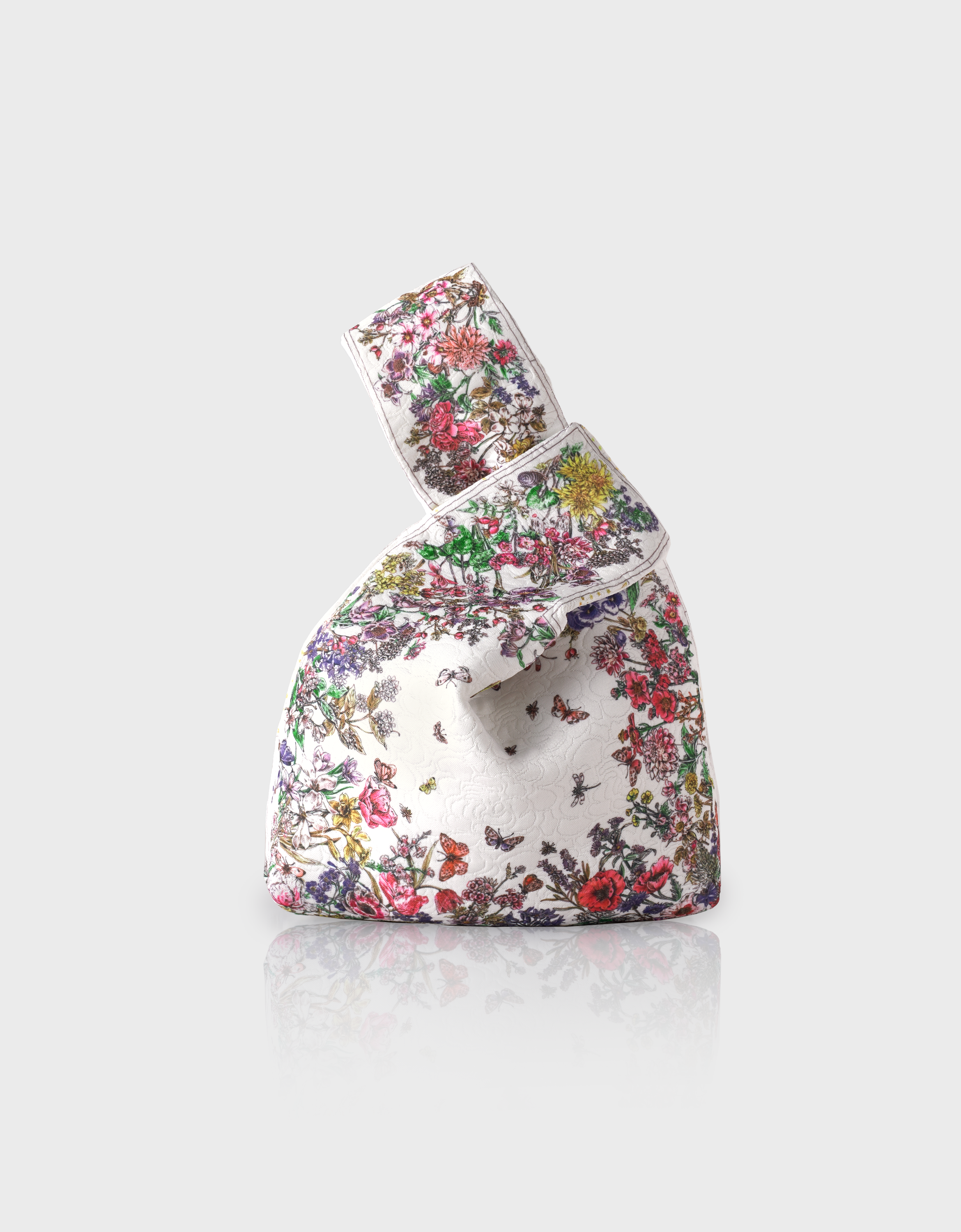 BUNDLE: Botanical Print Reversible Hand Bag & Botanical Print LNY 2026 Red Packets (Limited Edition Prints)