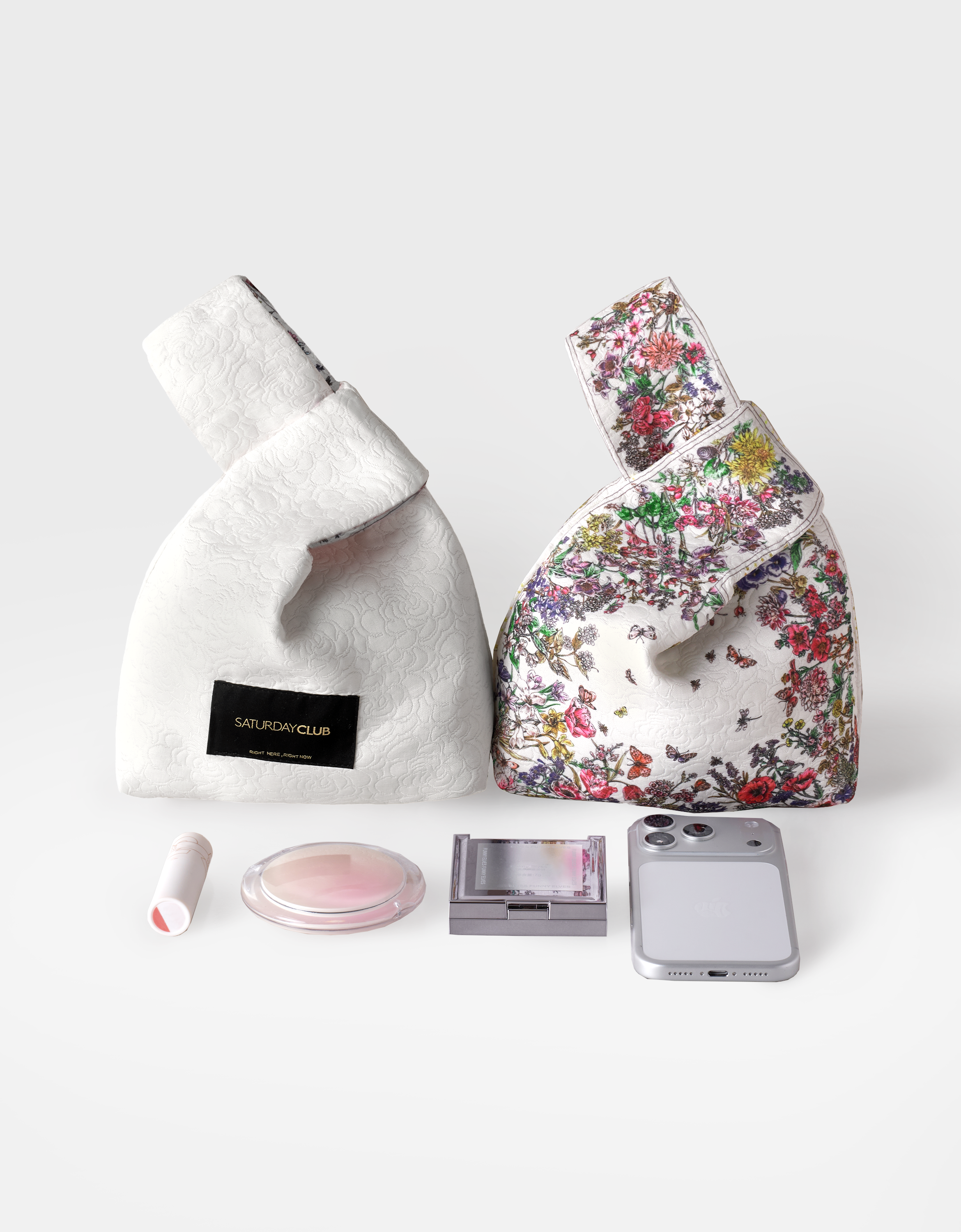 BUNDLE: Botanical Print Reversible Hand Bag & Botanical Print LNY 2026 Red Packets (Limited Edition Prints)